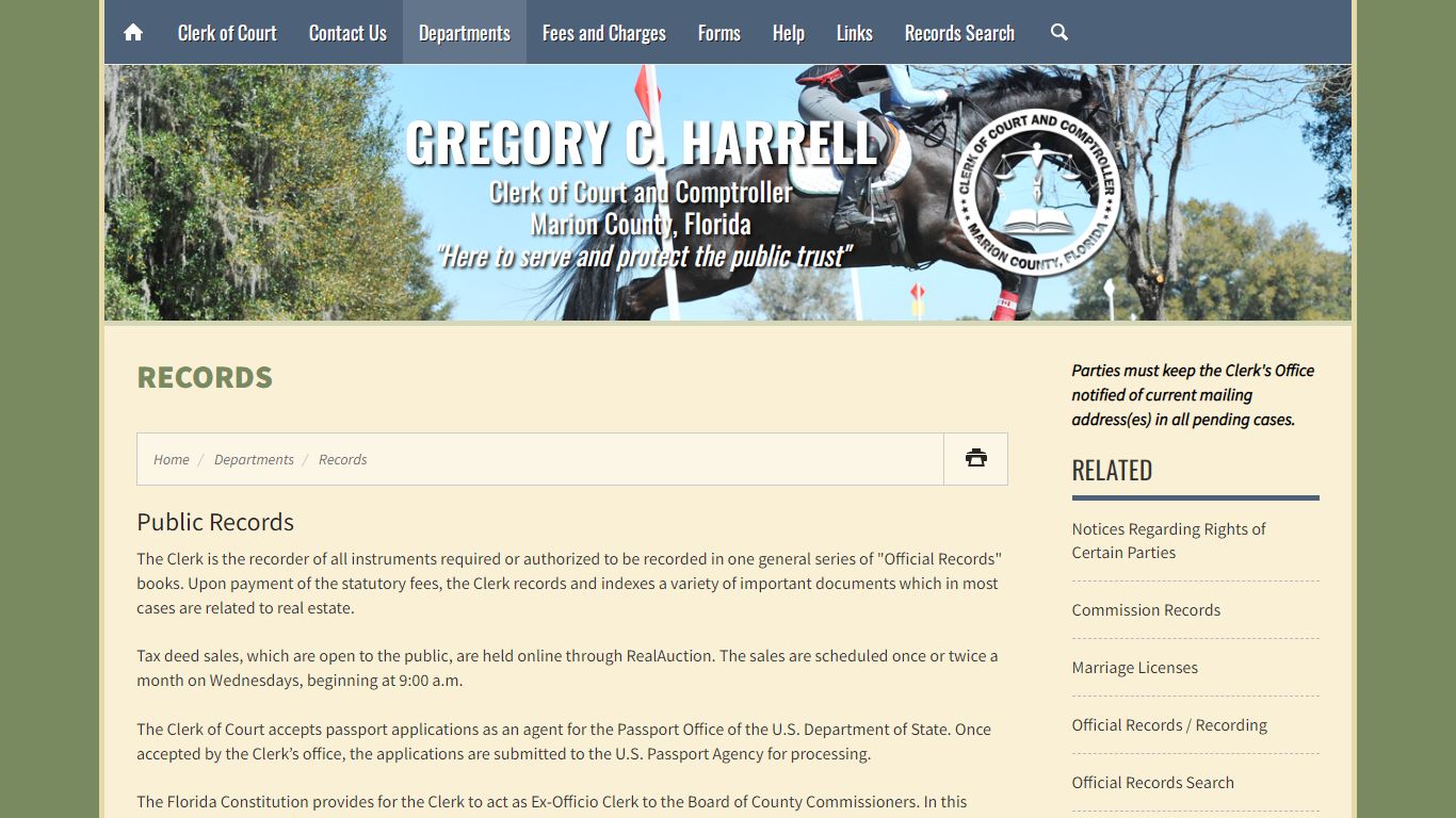 Records - Marion County Clerk